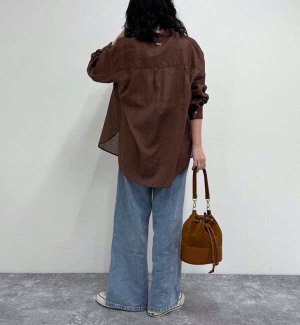 fredy emue「ラミーバンドカラーシャツ」|シャツ・ブラウス|