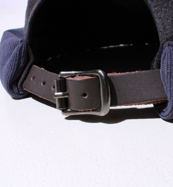 GLOSTER「【GLOSTER/グロスター】コンビネーションロールキャップ 異素材ミックス スエード&times;コーデュロイ」|キャップ・キャスケット|