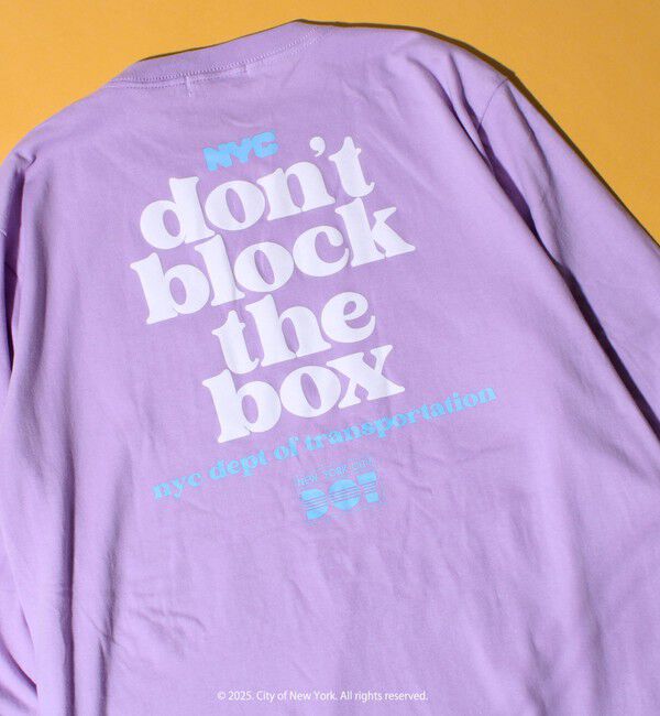 GLOSTER「【GOOD ROCK SPEED】NYC 発砲プリント ロングスリーブTシャツ ロンT」|Tシャツ・カットソー|