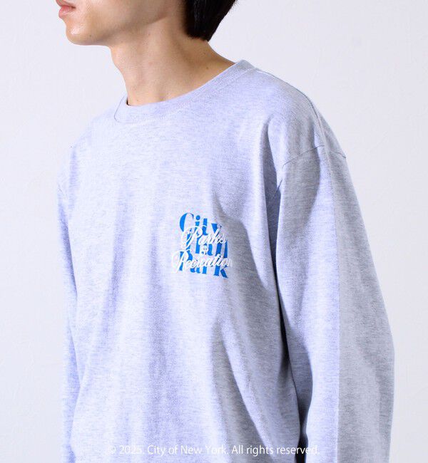 GLOSTER「【GOOD ROCK SPEED】NYC 発砲プリント ロングスリーブTシャツ ロンT」|Tシャツ・カットソー|