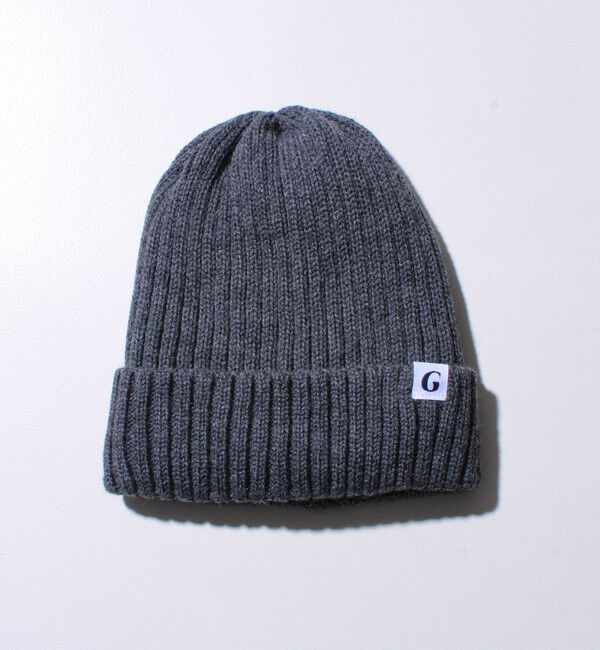 GLOSTER「【GLOSTER/グロスター】裏ボア リブワッチ ニット帽」|ニット帽|