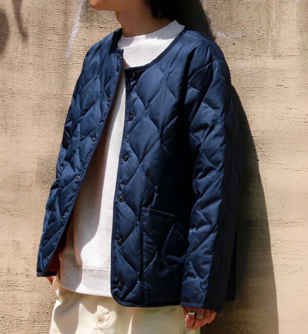 GLOSTER「【GLOSTER別注】TAION ミリタリー クルーネック ライナージャケット」|ダウン|