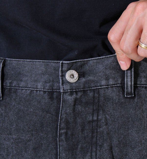 GLOSTER「【ワイド好き必見】ダック地 ワイドシルエットパンツ」|チノ|