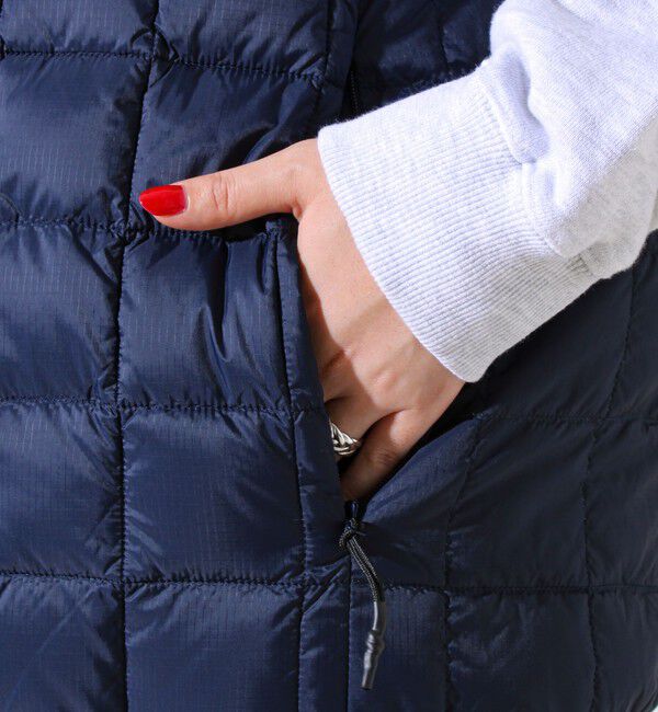 GLOSTER「【2WAYで着回せる】【UNISEX】GLOSTER配色別注 TAIONボア&times;ダウンベスト」|ダウンベスト・ベスト|