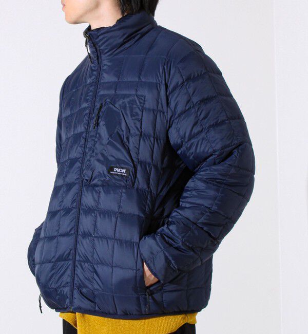 GLOSTER「【2WAYで着回せる】【UNISEX】GLOSTER配色別注 TAIONボア&times;ダウンブルゾン」|ダウン|