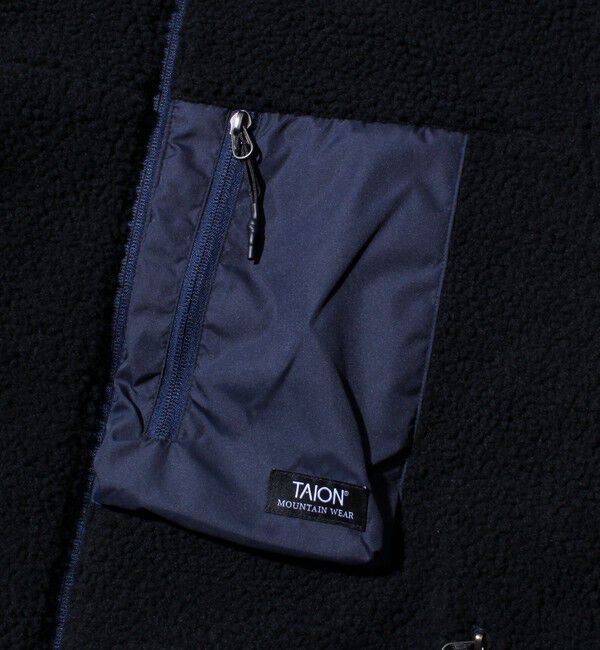 GLOSTER「【2WAYで着回せる】【UNISEX】GLOSTER配色別注 TAIONボア&times;ダウンブルゾン」|ダウン|