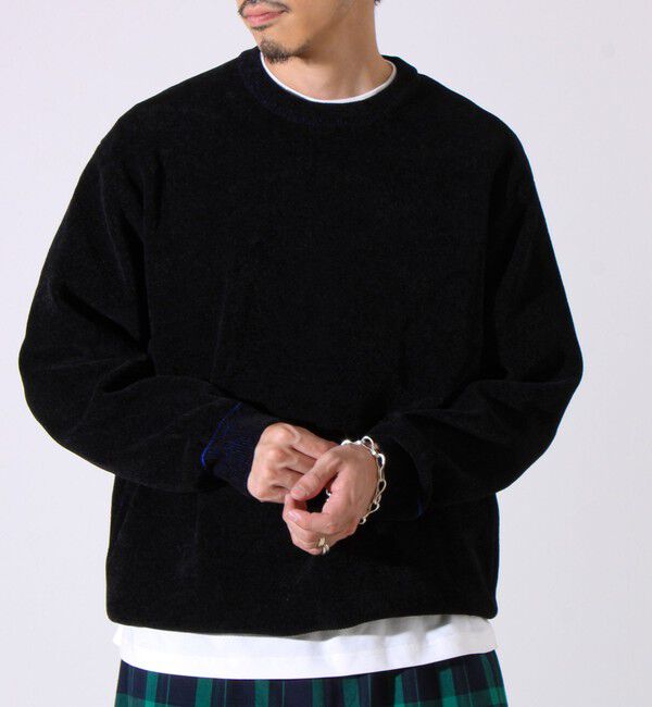 GLOSTER「【昨年人気アイテム再登場！チクチクしないニット】モールダブルフェイス プルオーバーニット」|ニット・セーター|