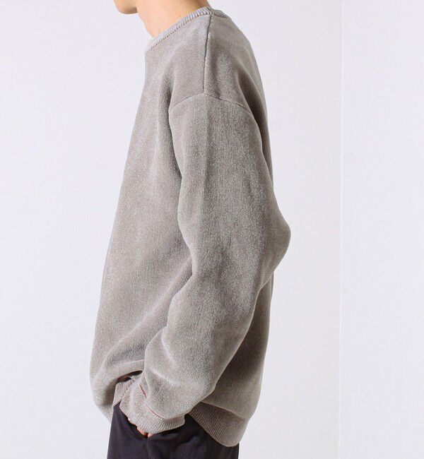 GLOSTER「【昨年人気アイテム再登場！チクチクしないニット】モールダブルフェイス プルオーバーニット」|ニット・セーター|