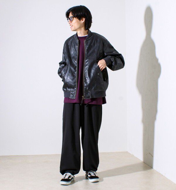 GLOSTER「【ARMY TWILL/アーミーツイル】Vegan Leather Blouson」|その他|