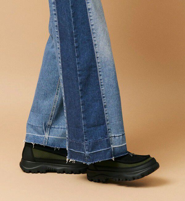 GLOSTER「【SHAKA/シャカ】ジップモカシンシューズ ZIP MOCCASIN BOOTIE EX」|ロングブーツ|ブラック系その他