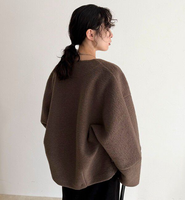 fredy emue「イタリアンエアリーノーカラーブルゾン」|ブルゾン・スタジャン|