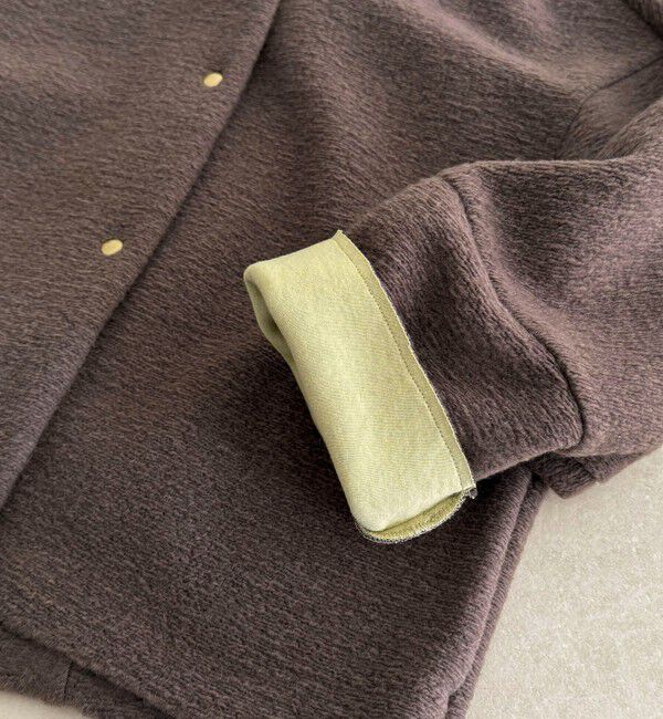 fredy emue「イタリアンエアリーノーカラーブルゾン」|ブルゾン・スタジャン|