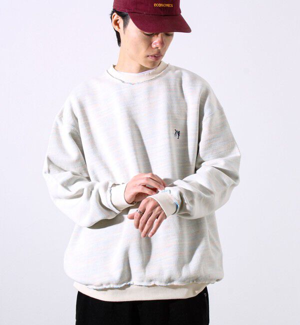 GLOSTER「【BOY BACK FANCYシリーズ】 スウェットプルオーバー」|スウェット・ジャージ|