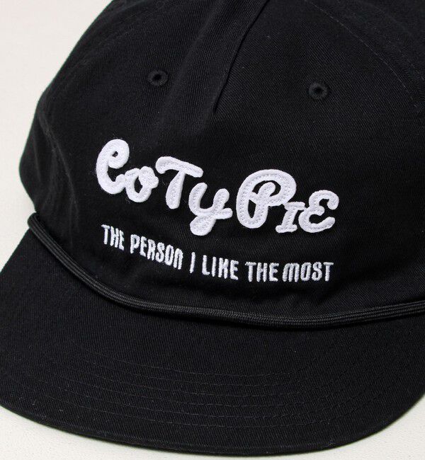 GLOSTER「CUTIE PIE CAP ロゴ刺繍キャップ」|キャップ・キャスケット|