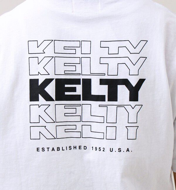 GLOSTER「【KELTY&times;GLOSTER】別注 バックタイポロゴT」|Tシャツ・カットソー|