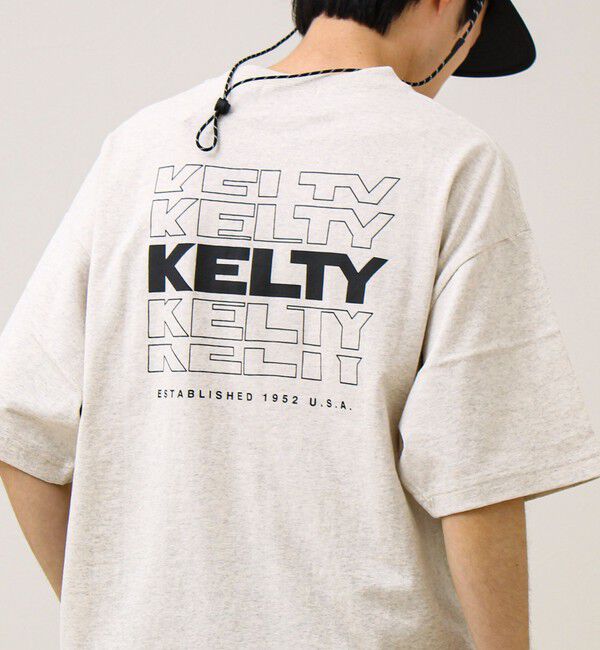 GLOSTER「【KELTY&times;GLOSTER】別注 バックタイポロゴT」|Tシャツ・カットソー|