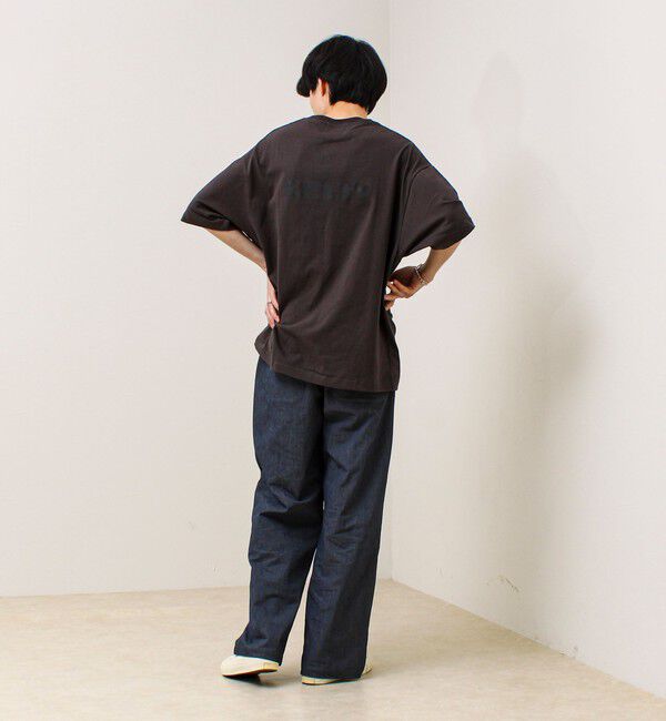 GLOSTER「【KELTY&times;GLOSTER】別注 バックタイポロゴT」|Tシャツ・カットソー|