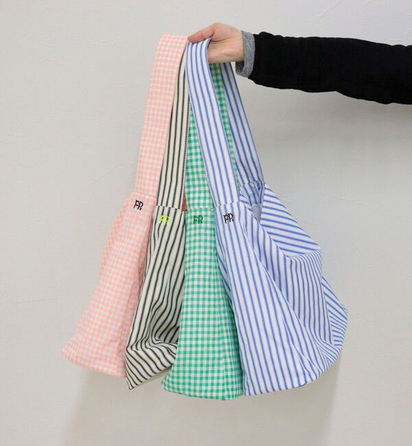 fredy emue「ストライプ/ギンガムワンショルバッグ」|ショルダー・メッセンジャー|