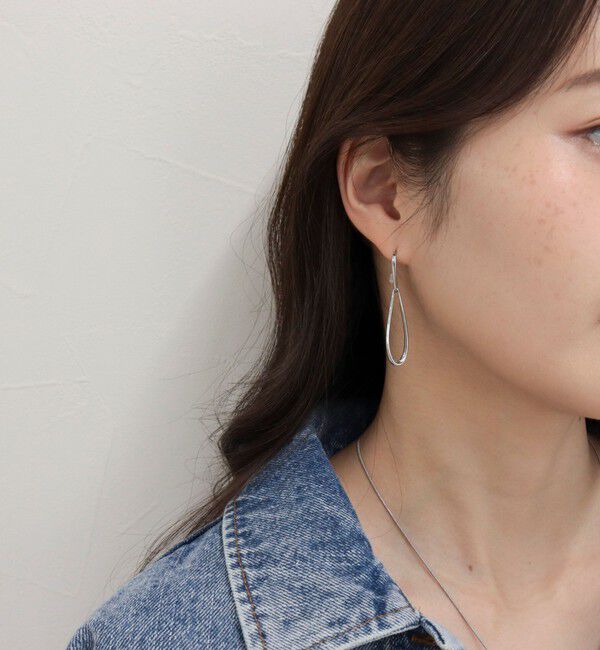 fredy emue「ドロップフレームフックピアス」|ピアス|