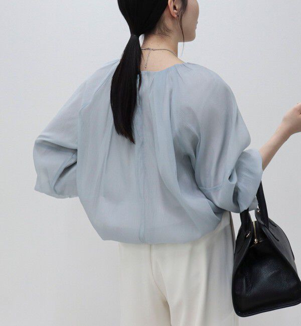 fredy emue「バルーンギャザーブラウス」|シャツ・ブラウス|