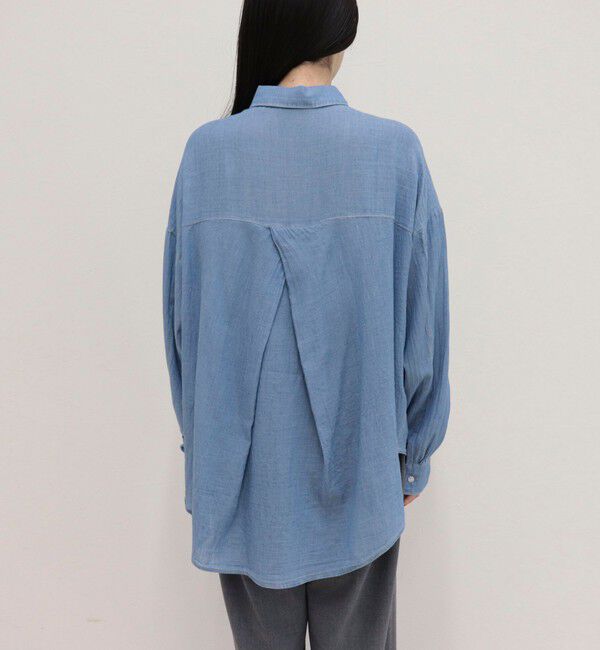 fredy emue「コットンボイルシアーデニムシャツ」|シャツ・ブラウス|