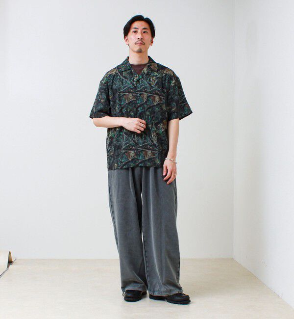 GLOSTER「【選べる6柄】オールオーバーパターン 半袖オープンカラーシャツ」|シャツ・ブラウス|