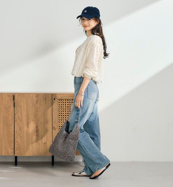 fredy emue「メタリックコード柄編みワンハンドルバッグ」|ショルダー・メッセンジャー|