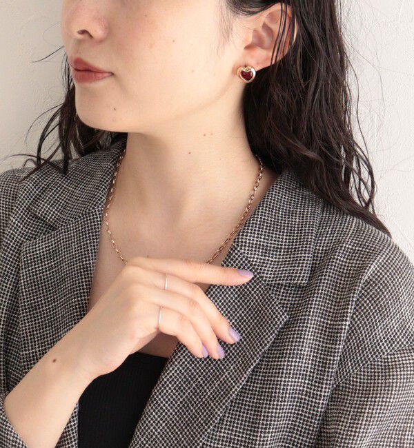 fredy emue「アンティーク調ハートピアス」|ピアス|