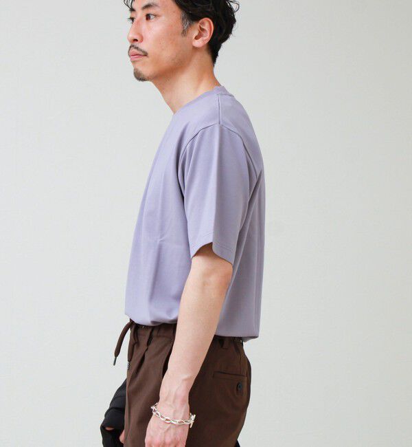 GLOSTER「【抗菌防臭/ビジカジ対応】ポンチ素材 ジャケＴ」|Tシャツ・カットソー|