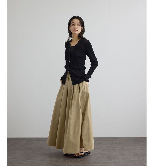 SALON adam et rope'「【WEB・一部店舗限定】スリットフレアスカート」|スカート|