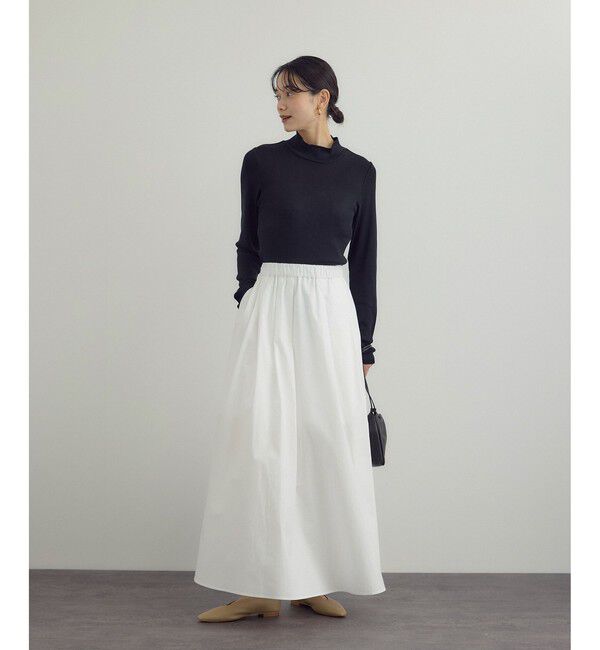 SALON adam et rope'「【WEB・一部店舗限定】スリットフレアスカート」|スカート|