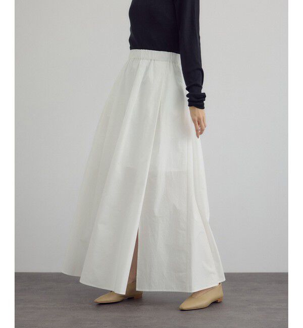 SALON adam et rope'「【WEB・一部店舗限定】スリットフレアスカート」|スカート|