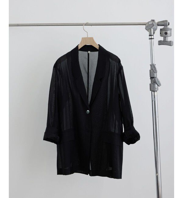 SALON adam et rope'「コットンボイルシアージャケット」|テーラードジャケット|