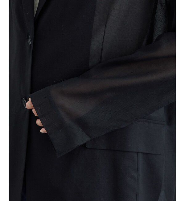 SALON adam et rope'「コットンボイルシアージャケット」|テーラードジャケット|