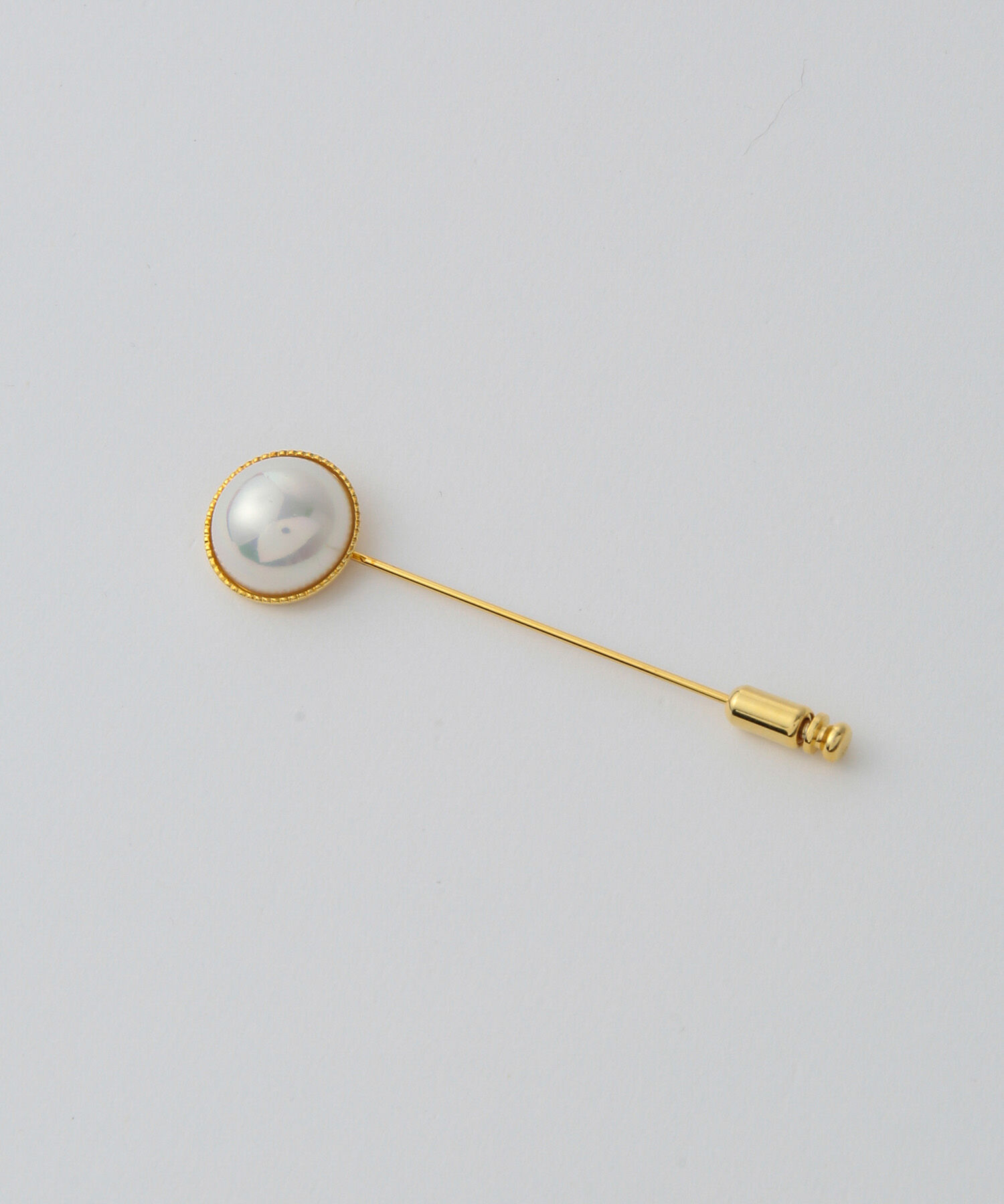 ROPE「【雑誌掲載】【MITAKE BUTTON】ロングピンブローチ」|ブローチ・コサージュ|