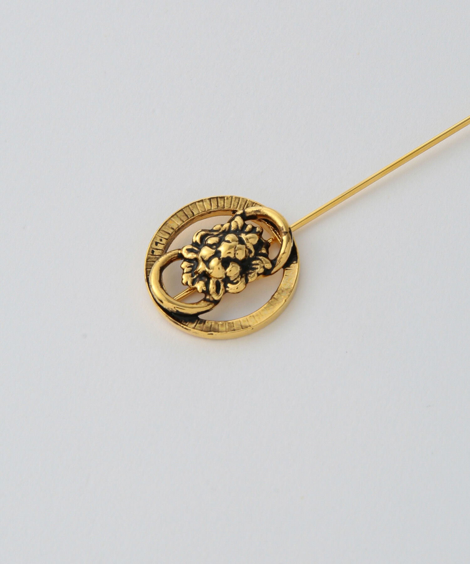 ROPE「【雑誌掲載】【MITAKE BUTTON】ロングピンブローチ」|ブローチ・コサージュ|