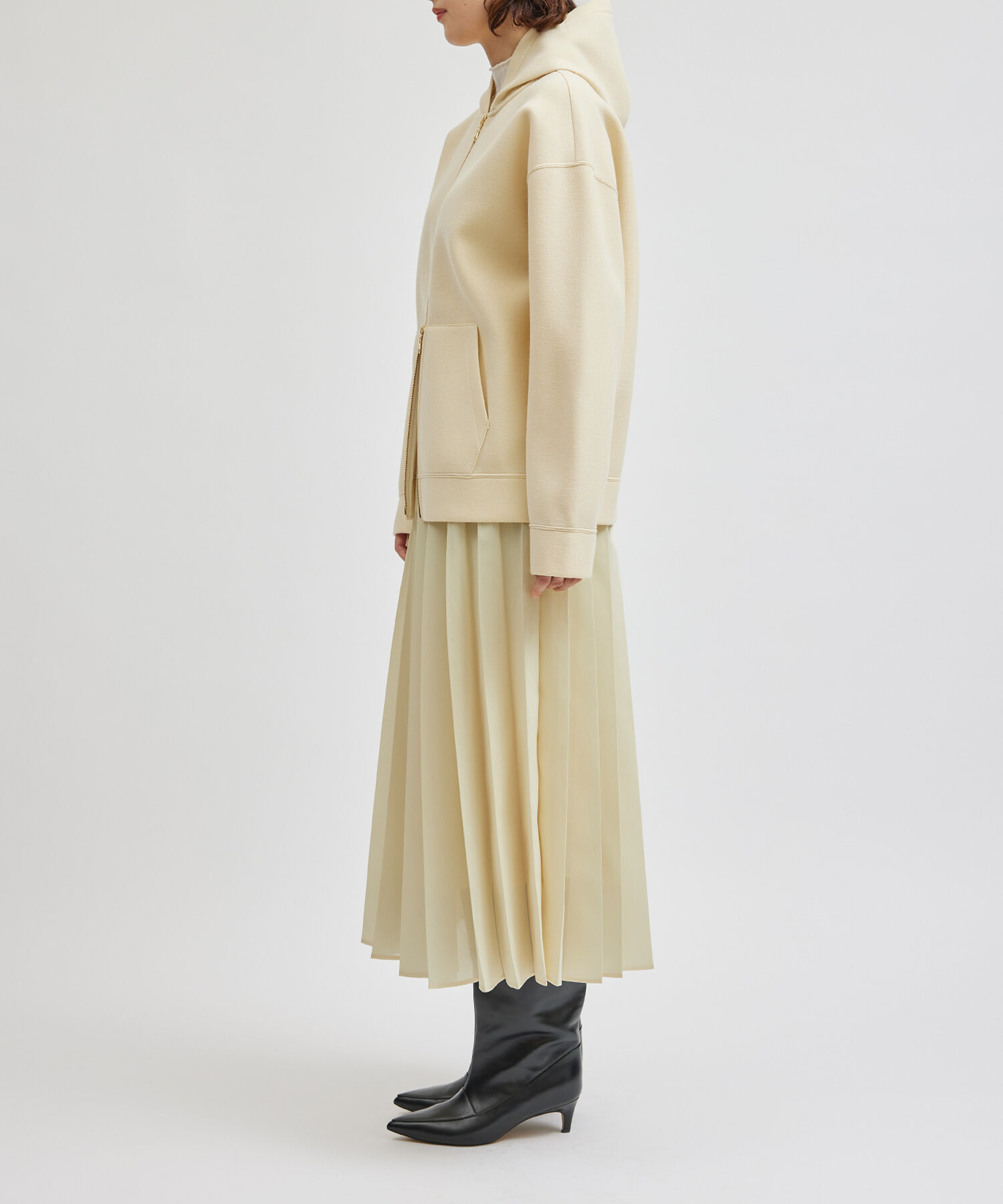 ROPE「フラッフィーオーガンジープリーツスカート」|スカート|