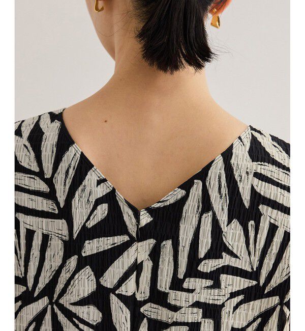 ROPE「【DEVEAUX（デヴォー）】Aラインフレアワンピース/洗える」|ワンピース|