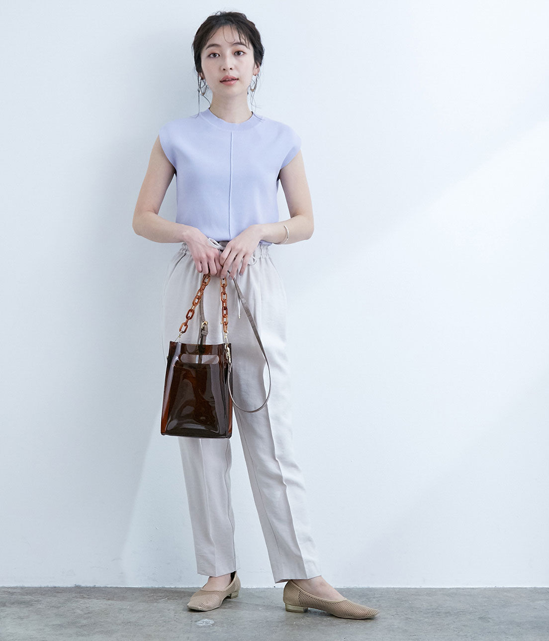 VIS「【10WAY】チェーンクリアバッグ」|ショルダー・メッセンジャー|