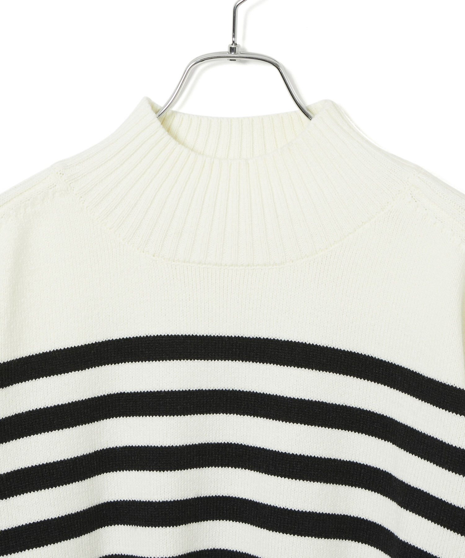 VIS「【アンチピリング/洗える】サイドスリットニットプルオーバー【WEB限定カラー】」|ニット・セーター|