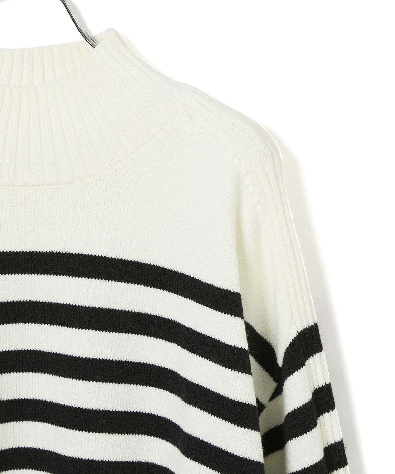 VIS「【アンチピリング/洗える】サイドスリットニットプルオーバー【WEB限定カラー】」|ニット・セーター|