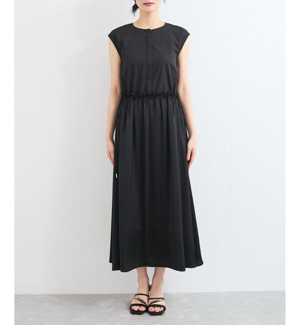 VIS「ウエストリボンドッキングワンピース」|ワンピース|