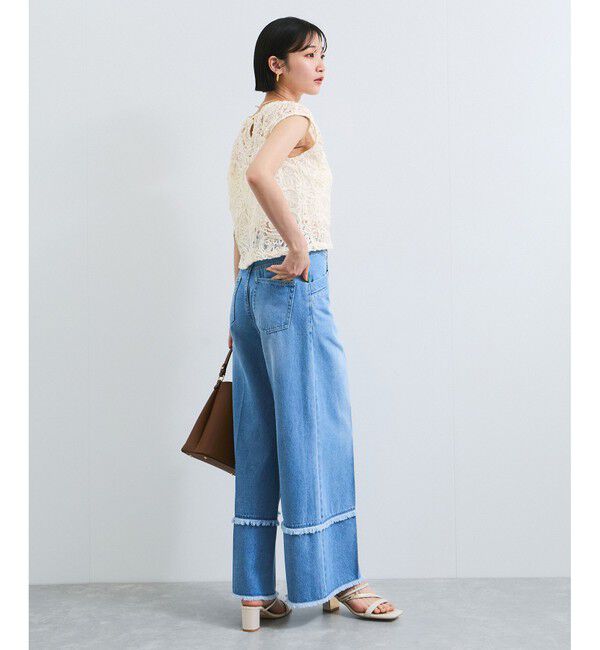 VIS「コードレースシアーノースリーブプルオーバー」|Tシャツ・カットソー|