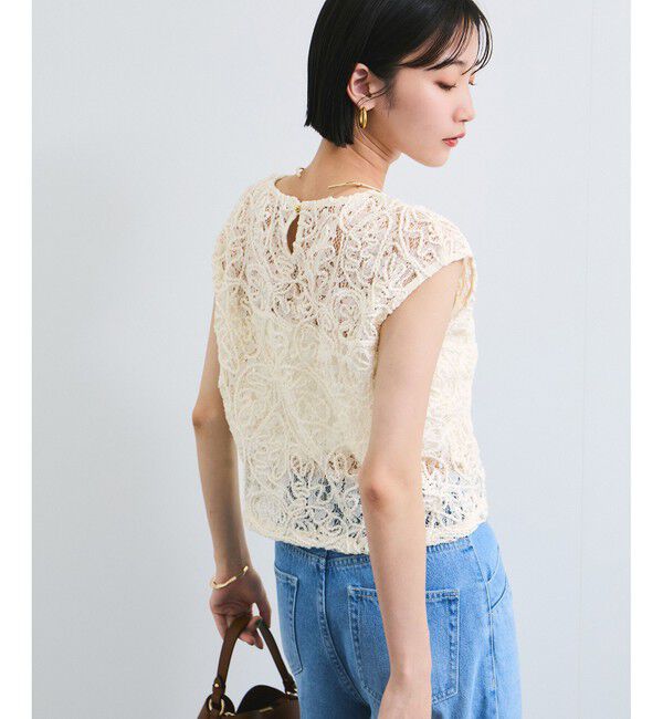 VIS「コードレースシアーノースリーブプルオーバー」|Tシャツ・カットソー|