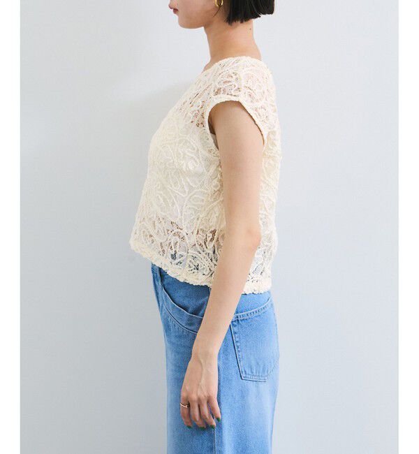 VIS「コードレースシアーノースリーブプルオーバー」|Tシャツ・カットソー|