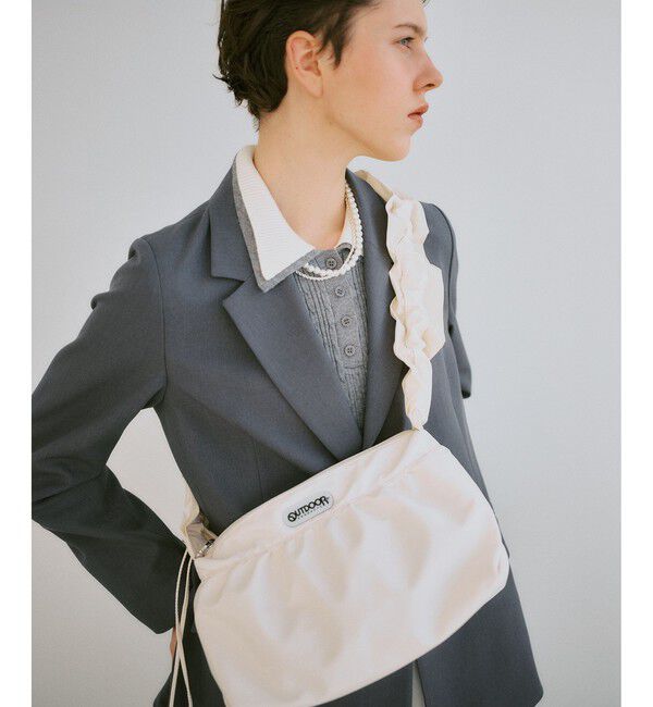 VIS「【OUTDOOR PRODUCTS】VIS別注フリルショルダーバッグ」|ショルダー・メッセンジャー|キナリ(16)