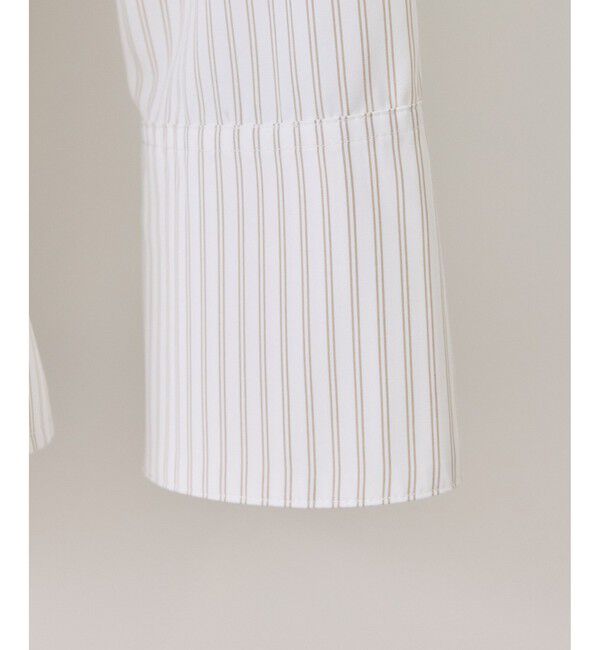 VIS「【POLO BCS】VIS別注ベルト付きウエストタックシャツブラウス」|シャツ・ブラウス|