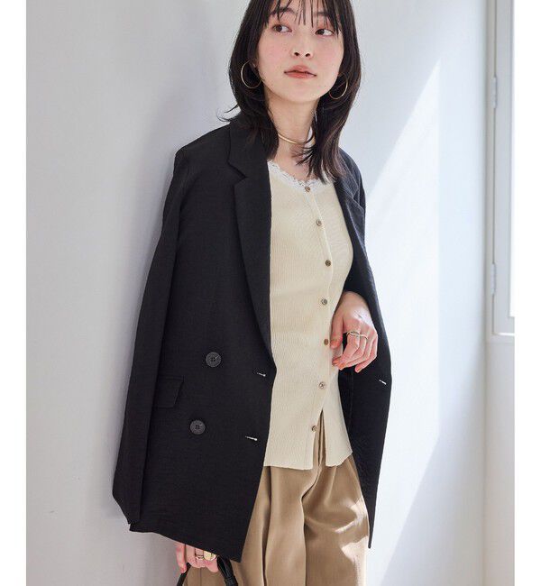 VIS「レーストリムニット」|ニット・セーター|