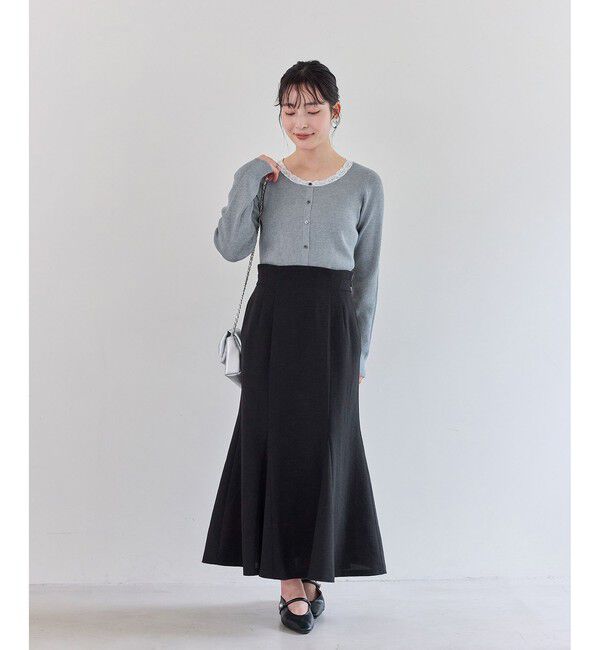 VIS「レーストリムニット」|ニット・セーター|