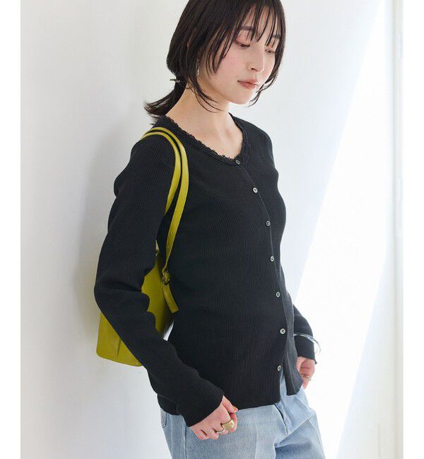 VIS「レーストリムニット」|ニット・セーター|
